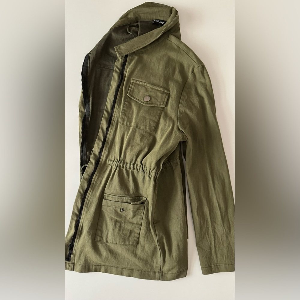 SHEIN Army Jacket